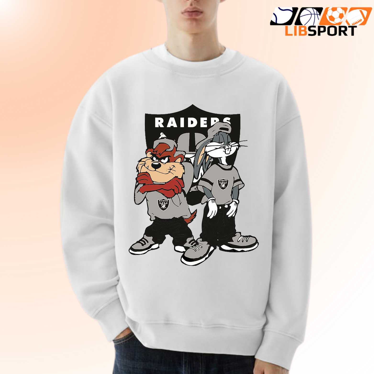 Looney Tunes Raiders T Shirt, Hip Hop Las Vegas Raiders Tee, Unisex Nfl Shirt